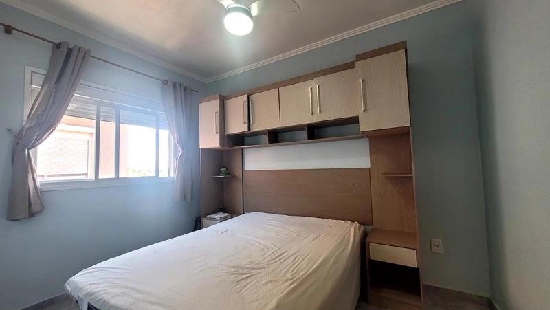 Apartamento mobiliado de 2 quartos com box no bairro Araça: 3ª foto da galeria de imagens do imóvel