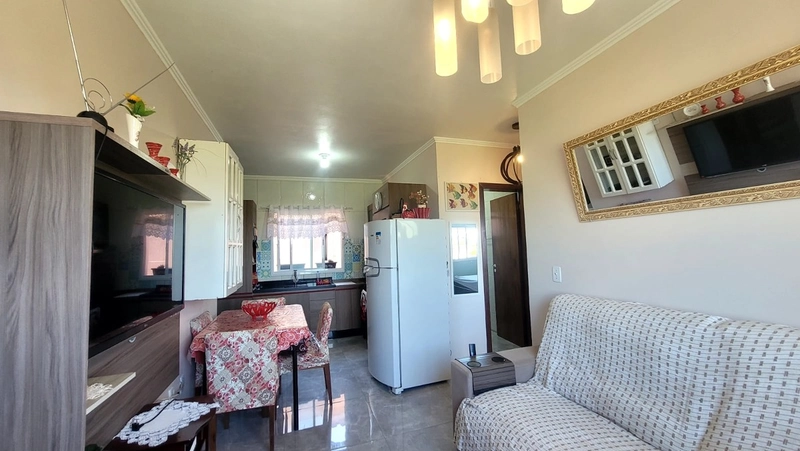 Apartamento mobiliado de 2 quartos com box no bairro Araça: 5ª foto da galeria de imagens do imóvel