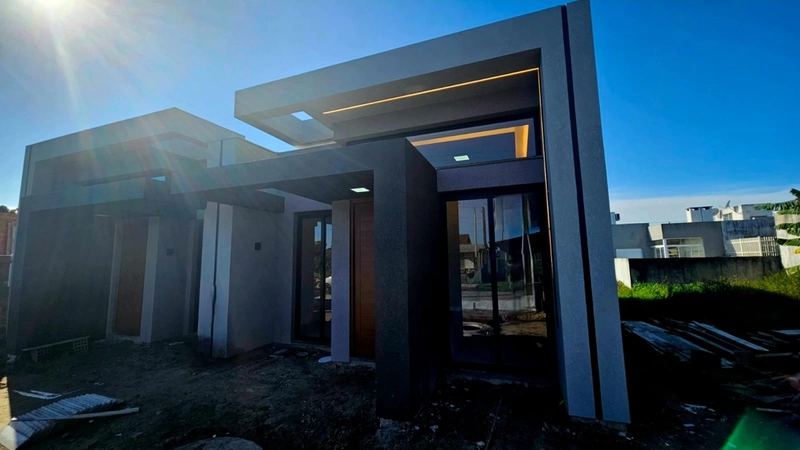 Casa de alto padrão com pé direito alto e dois dormitórios: 8ª foto da galeria de imagens do imóvel