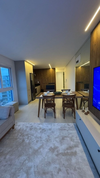 Apartamento de padrão exclusivo com 3 dormitórios e piscina: 4ª foto da galeria de imagens do imóvel