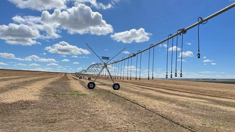 Fazenda, PARA AGRICULTURA, em Cristalina-GO 168 ha irrigada c/ 3 pivôs: 1ª foto da galeria de imagens do imóvel