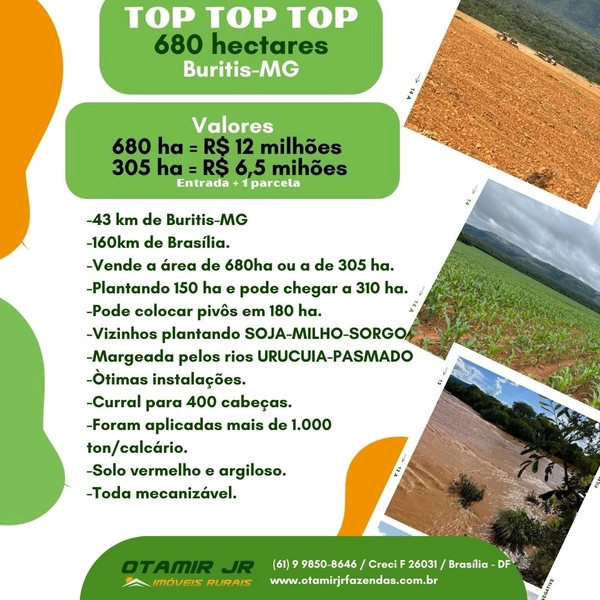 Excelente fazenda à venda em Buritis-MG. - PRONTA PARA TRABALHAR: 7ª foto da galeria de imagens do imóvel