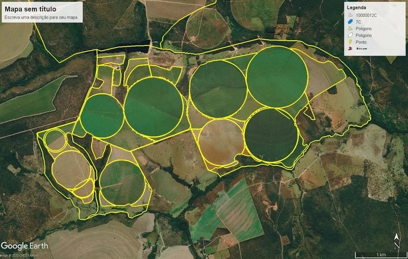 MEGA FAZENDA PARA SOJA EM UNAÍ-MG * COM 8 PIVÔS CAFÉ – SOJA – LARANJA: 1ª foto da galeria de imagens do imóvel