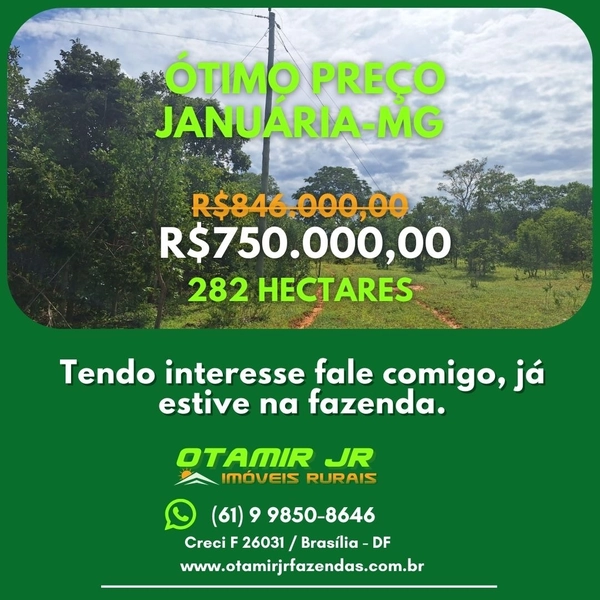 Fazenda barata em Minas Gerais - Januária-MG: 1ª foto da galeria de imagens do imóvel