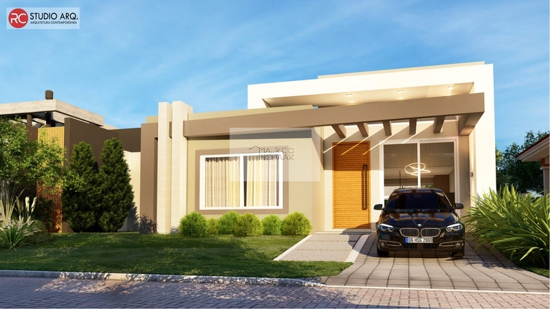 Casa em construção em condomínio fechado!: 2ª foto da galeria de imagens do imóvel