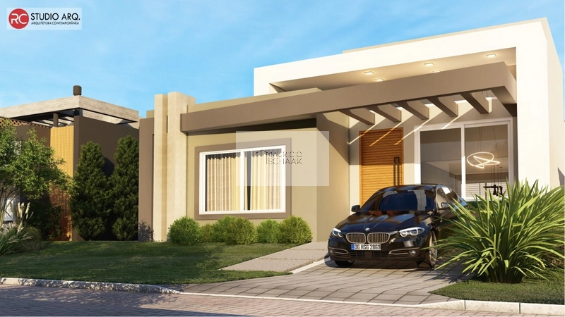 Casa em construção em condomínio fechado!: 3ª foto da galeria de imagens do imóvel