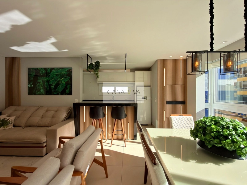 Apartamento mobiliado e decorado: 10ª foto da galeria de imagens do imóvel