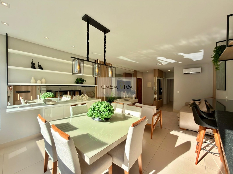 Apartamento mobiliado e decorado: 8ª foto da galeria de imagens do imóvel