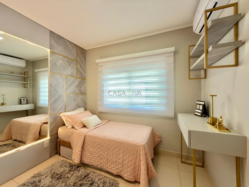 Apartamento mobiliado e decorado: 17ª foto da galeria de imagens do imóvel