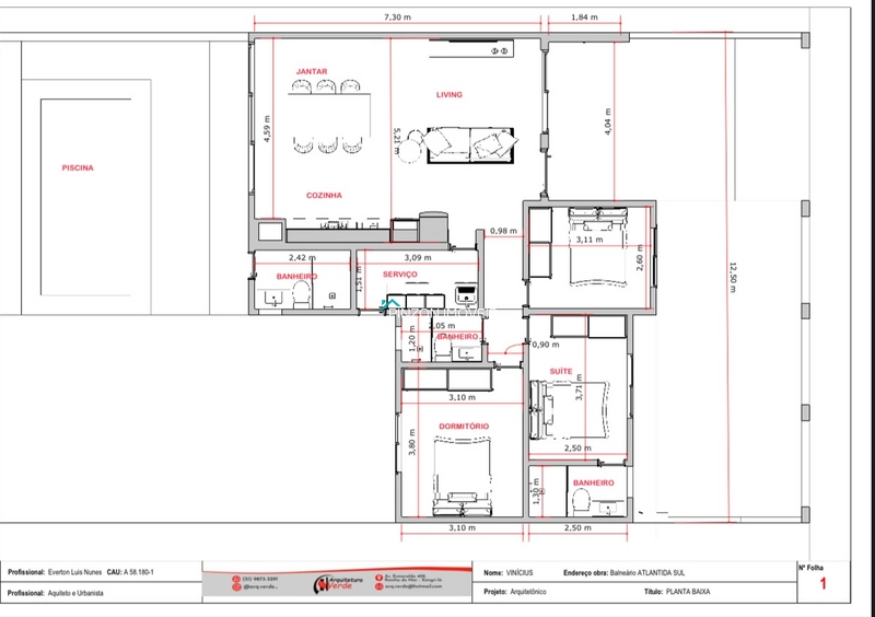 CASA EM OBRA NA AVENIDA: 3ª foto da galeria de imagens do imóvel
