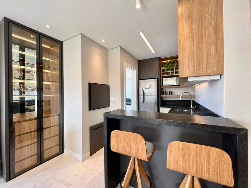 Apartamento Mobiliado e Decorado duas quadras do mar.: 3ª foto da galeria de imagens do imóvel