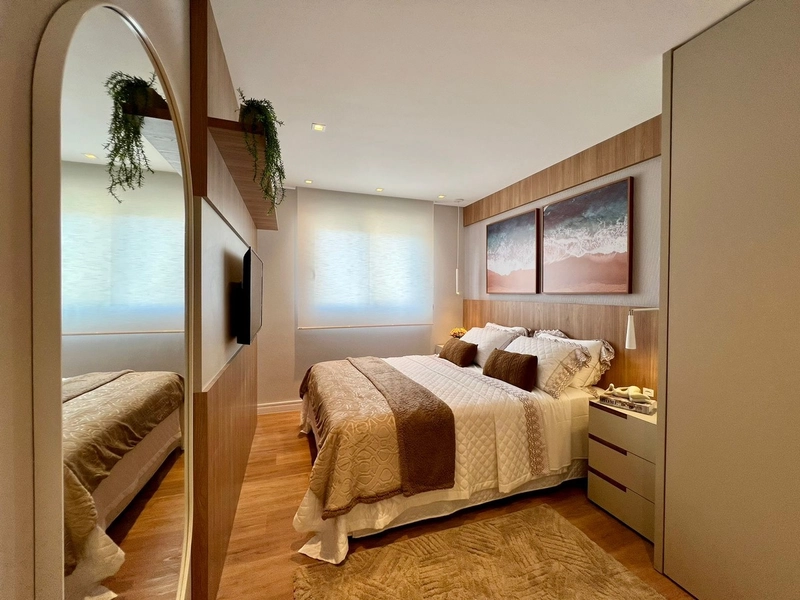 Apartamento Mobiliado e Decorado duas quadras do mar.: 11ª foto da galeria de imagens do imóvel