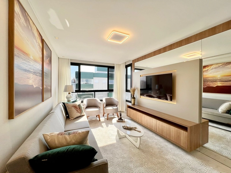 Apartamento Mobiliado e Decorado duas quadras do mar.: 16ª foto da galeria de imagens do imóvel