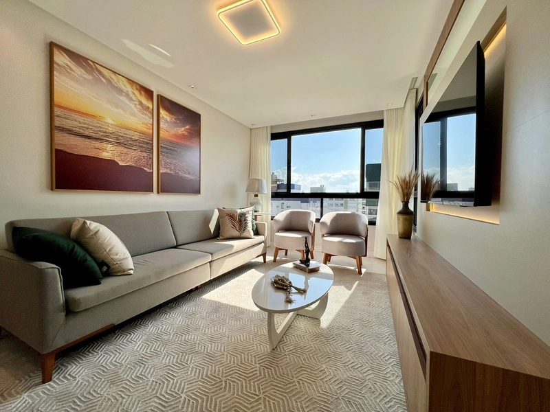 Apartamento Mobiliado e Decorado duas quadras do mar.: 15ª foto da galeria de imagens do imóvel