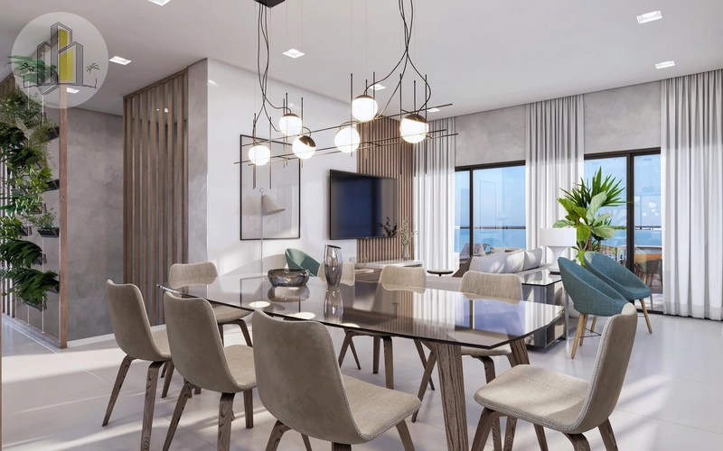Cobertura à venda no Canto do Forte 230 m² privativos no Le Jardin: 2ª foto da galeria de imagens do imóvel