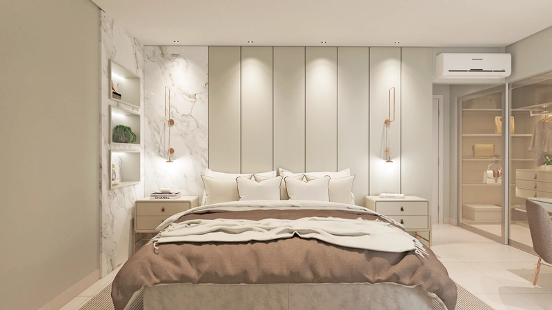 Apartamento de 212 m² de Frente para o Mar no Platinus Residence: 6ª foto da galeria de imagens do imóvel