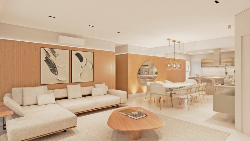 Apartamento de 212 m² de Frente para o Mar no Platinus Residence: 2ª foto da galeria de imagens do imóvel