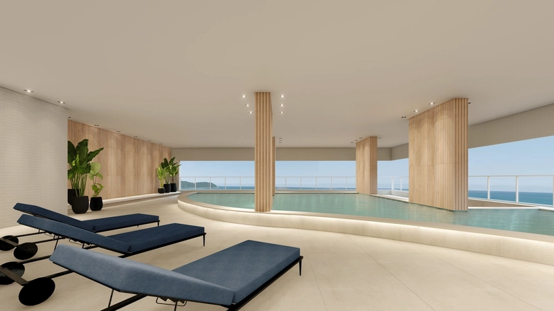 Apartamento de 212 m² de Frente para o Mar no Platinus Residence: 8ª foto da galeria de imagens do imóvel