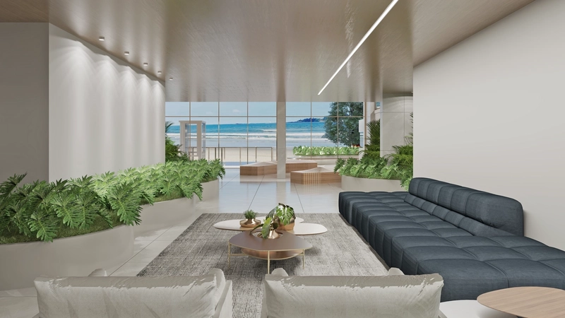 Apartamento de 212 m² de Frente para o Mar no Platinus Residence: 10ª foto da galeria de imagens do imóvel