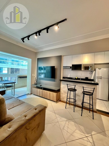 Apartamento 02 Dormitórios Mobiliado Canto do Forte Praia Grande: 19ª foto da galeria de imagens do imóvel
