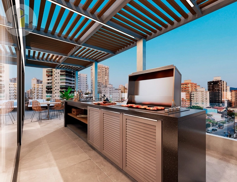 Apartamento na planta com 127 m², 3 suítes e terraço gourmet: 6ª foto da galeria de imagens do imóvel