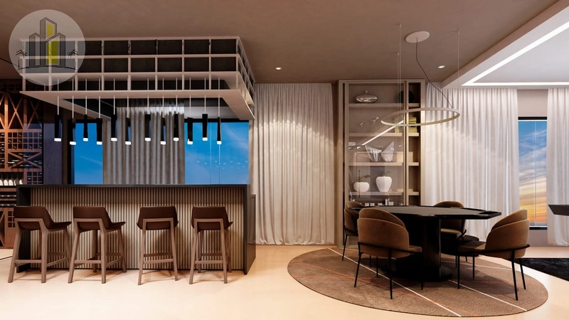 Cobertura triplex alto luxo no Giardino Residencial – Canto do Forte: 8ª foto da galeria de imagens do imóvel