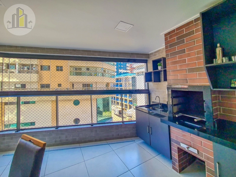 Apartamento alto padrão no Canto do Forte, mobiliado, a 80m da praia: 12ª foto da galeria de imagens do imóvel