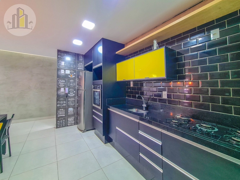 Apartamento alto padrão no Canto do Forte, mobiliado, a 80m da praia: 4ª foto da galeria de imagens do imóvel