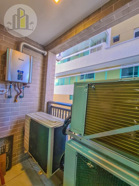Apartamento alto padrão no Canto do Forte, mobiliado, a 80m da praia: 25ª foto da galeria de imagens do imóvel