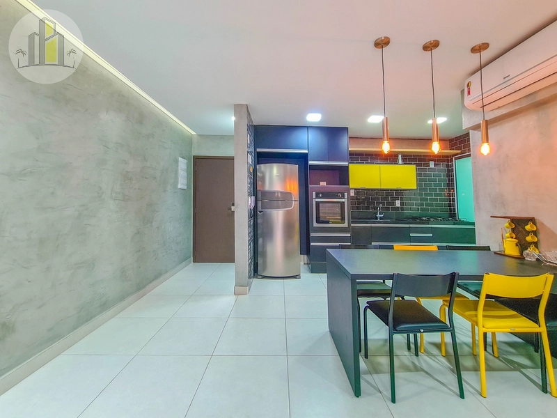 Apartamento alto padrão no Canto do Forte, mobiliado, a 80m da praia: 7ª foto da galeria de imagens do imóvel