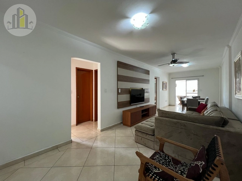Apartamento mobiliado com 3 dormitórios no Canto do Forte: 2ª foto da galeria de imagens do imóvel