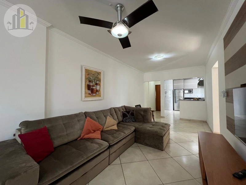 Apartamento mobiliado com 3 dormitórios no Canto do Forte: 1ª foto da galeria de imagens do imóvel