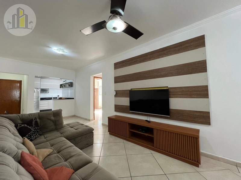 Apartamento mobiliado com 3 dormitórios no Canto do Forte: 4ª foto da galeria de imagens do imóvel