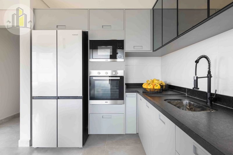Apartamento mobiliado de alto padrão com 3 suítes no Canto do Forte: 6ª foto da galeria de imagens do imóvel
