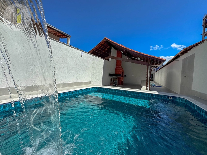 Casa Moderna com Piscina à Venda no Canto do Forte – Praia Grande: 4ª foto da galeria de imagens do imóvel