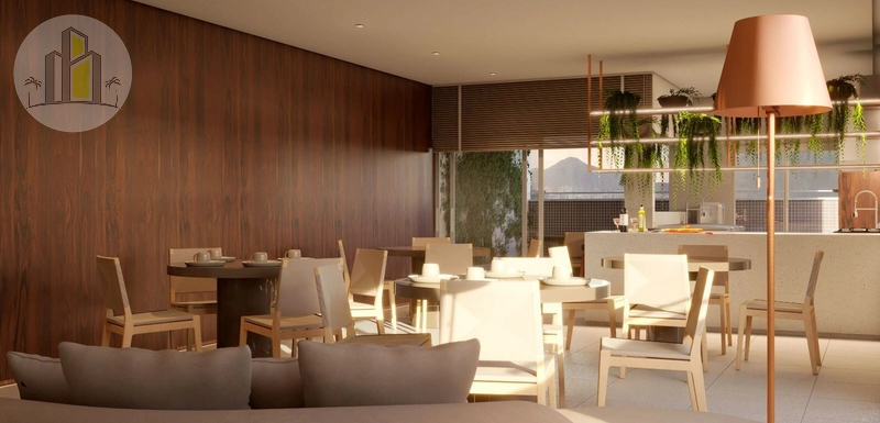Apartamento Garden de 201m² 3 Dormitórios | Canto do Forte: 5ª foto da galeria de imagens do imóvel