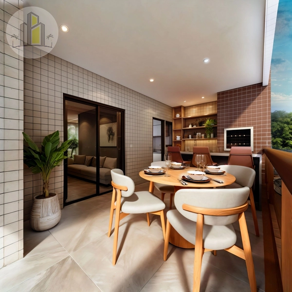 Apartamento de 134,56 m² 3 Suítes e 2 Vagas no Residencial Jequitibá: 2ª foto da galeria de imagens do imóvel