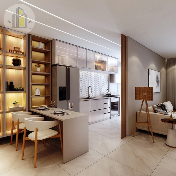 Apartamento de 134,56 m² 3 Suítes e 2 Vagas no Residencial Jequitibá: 5ª foto da galeria de imagens do imóvel