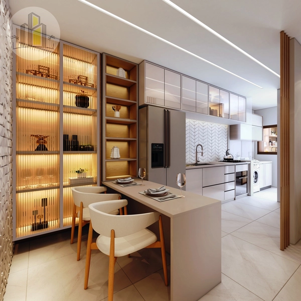 Apartamento de 134,56 m² 3 Suítes e 2 Vagas no Residencial Jequitibá: 4ª foto da galeria de imagens do imóvel