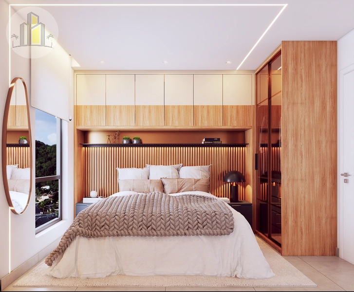 Apartamento 2 Suítes  no Residencial Marino - Canto do Forte: 4ª foto da galeria de imagens do imóvel