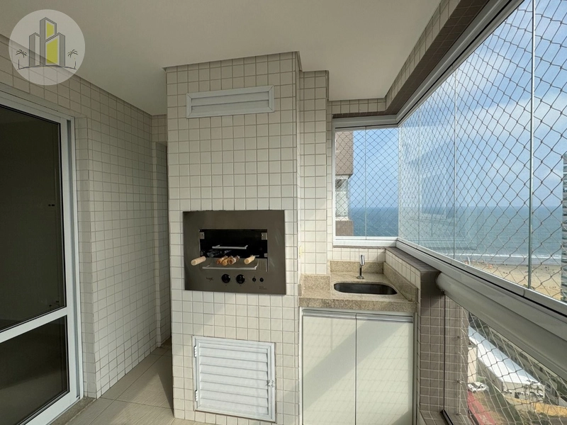 Apartamento Alto Padrão Frente Mar no Canto do Forte – 3 Dormitórios