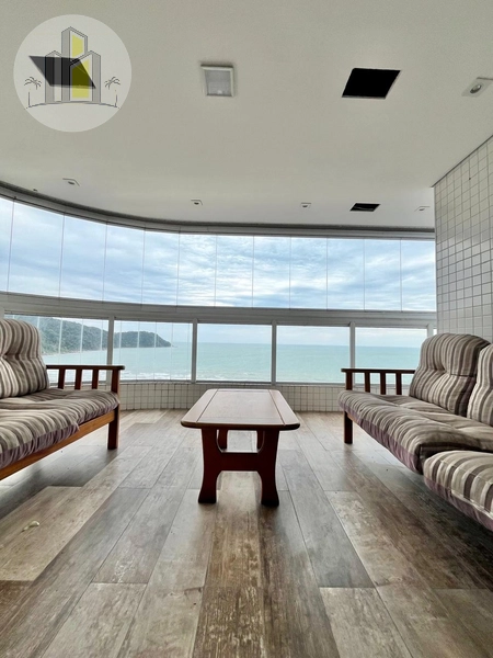 Apartamento de Luxo Frente Mar no Canto do Forte 4 Dormitórios