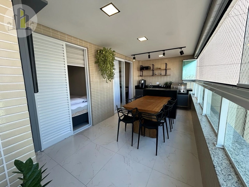 Apartamento Mobiliado no Canto do Forte – 3 Dorms (2 Suítes): 8ª foto da galeria de imagens do imóvel