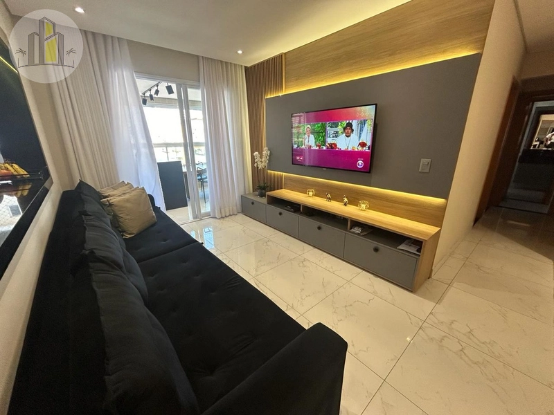 Apartamento Mobiliado no Canto do Forte – 3 Dorms (2 Suítes): 3ª foto da galeria de imagens do imóvel