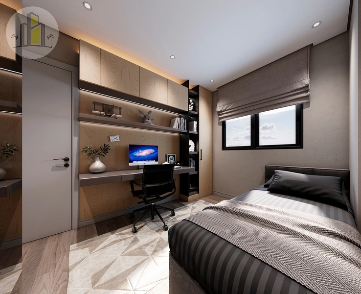 APARTAMENTO 2 DORMITÓRIOS NO CANTO DO FORTE: 3ª foto da galeria de imagens do imóvel