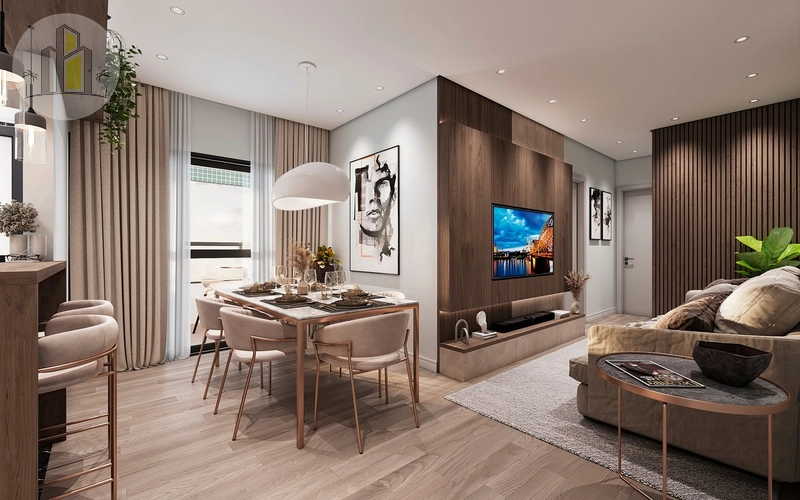 APARTAMENTO 2 SUÍTES CANTO DO FORTE: 2ª foto da galeria de imagens do imóvel