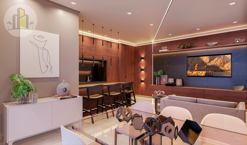 Apartamento 2 Dormitórios - 1 Suíte – 73 m² -  Canto do Forte: 2ª foto da galeria de imagens do imóvel