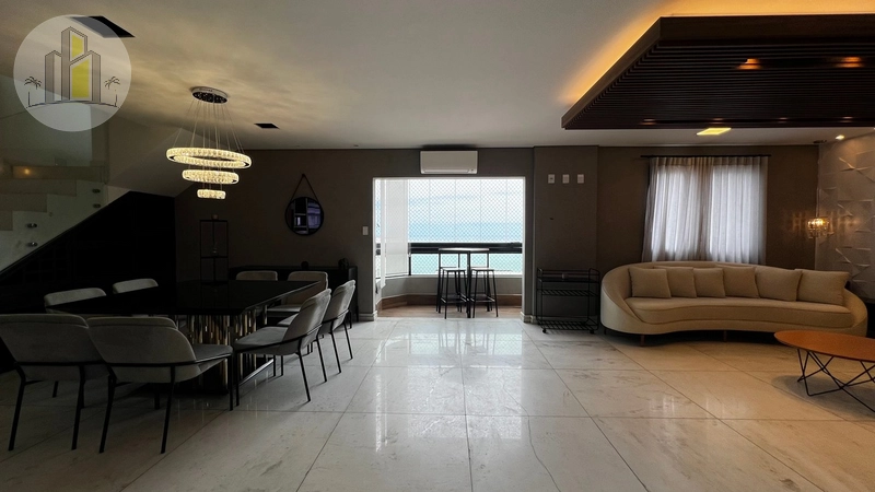 Cobertura Exclusiva à Venda no Canto do Forte – Vista Mar e Piscina: 11ª foto da galeria de imagens do imóvel