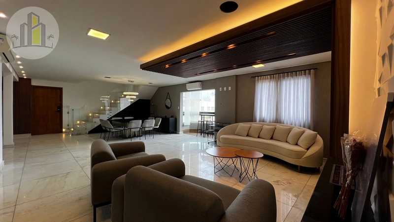 Cobertura Exclusiva à Venda no Canto do Forte – Vista Mar e Piscina: 12ª foto da galeria de imagens do imóvel