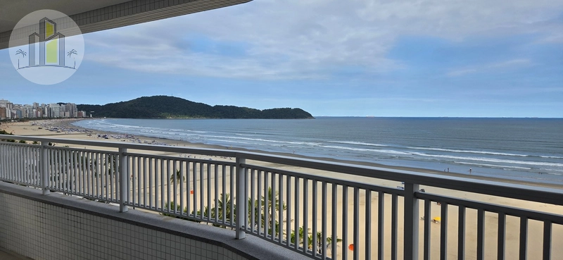 Frente mar Guilhermina PG | 2 suítes 99m² 2 vagas